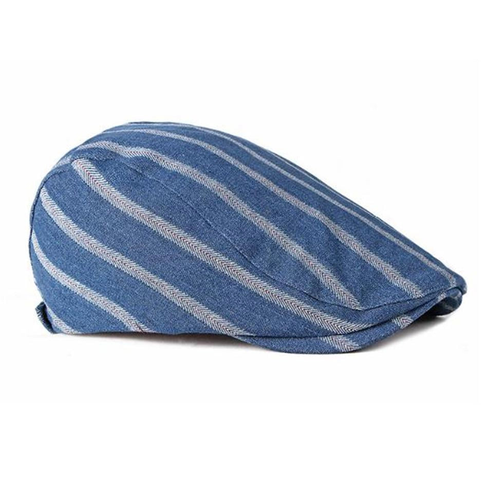 Casquette Plate en Denim - Selvedge 2