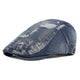 Casquette Plate en Jean - Denimnuit
