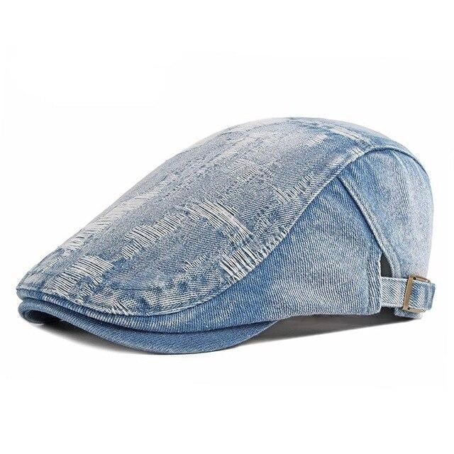 Casquette Plate en Jean - Riviera 1