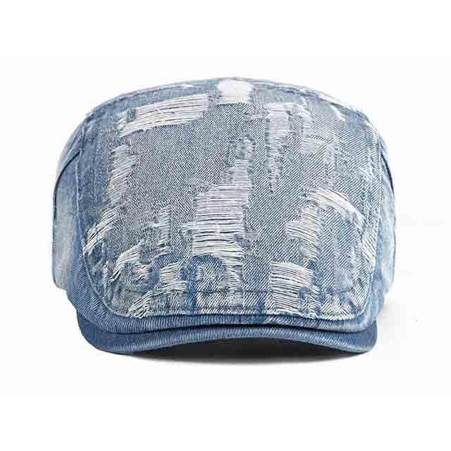 Casquette Plate en Jean - Riviera 2