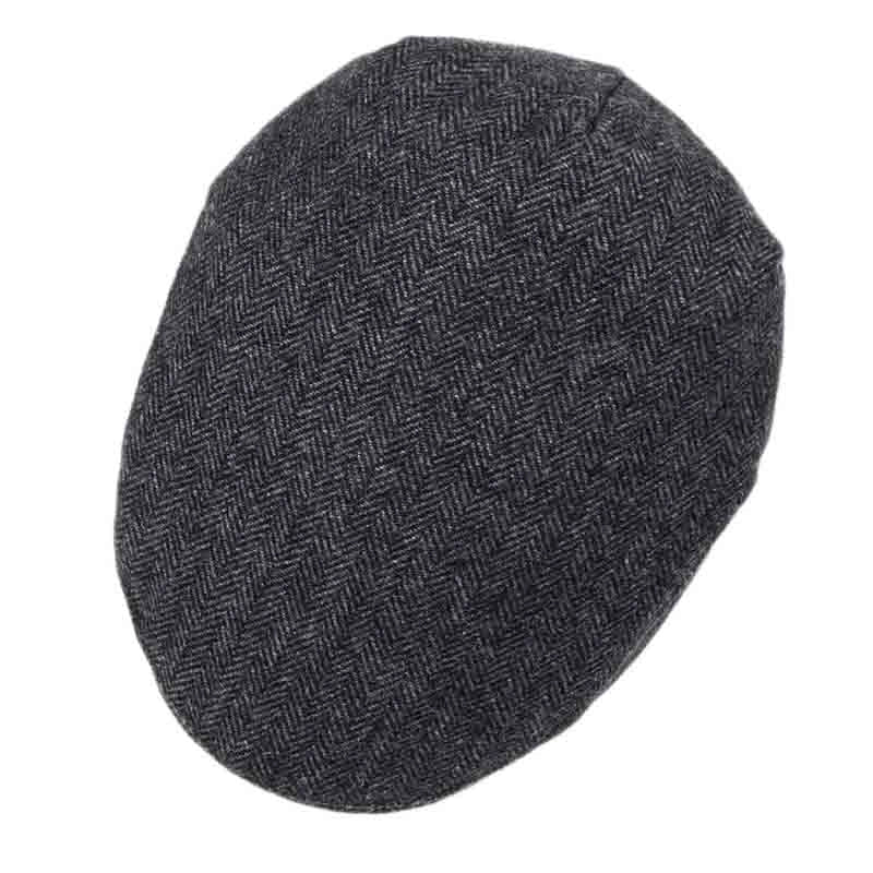 Casquette Plate en Laine à Chevron - MacRonan 5