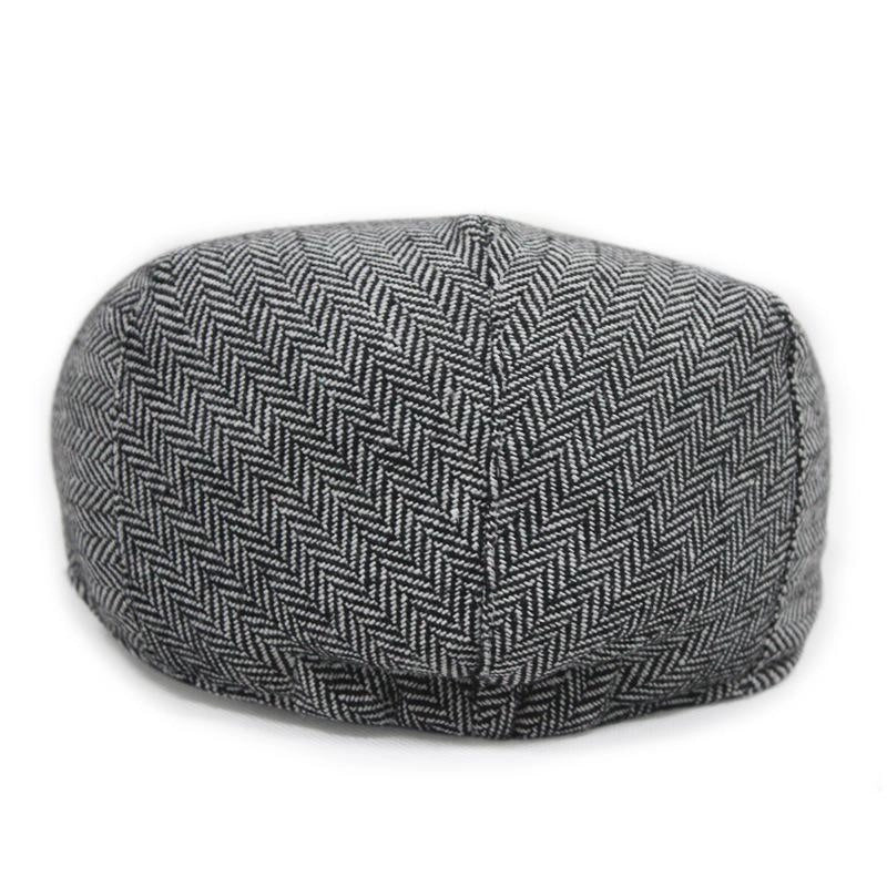 Casquette Plate en Laine à Chevrons - Drogheda 2