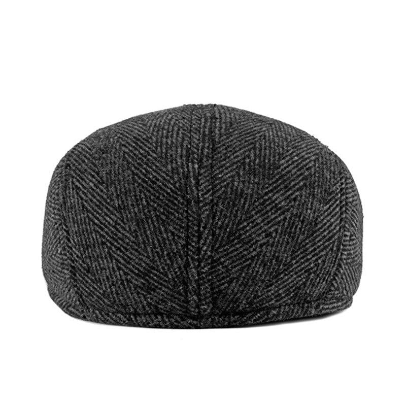 Casquette Plate en Laine à Chevrons - Eastbourne 3