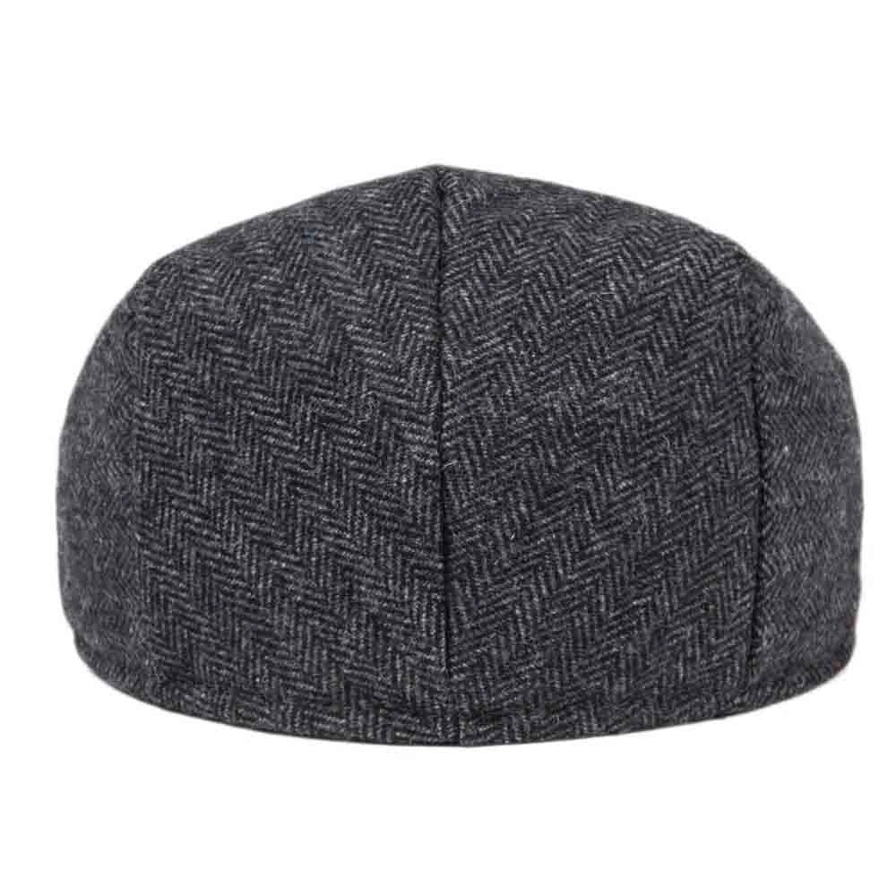 Casquette Plate en Laine à Chevrons - Glanmire 2