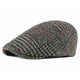 Casquette Plate en Laine à Rayures - Harthill