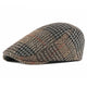 Casquette Plate en Laine à Rayures - SaintHelens