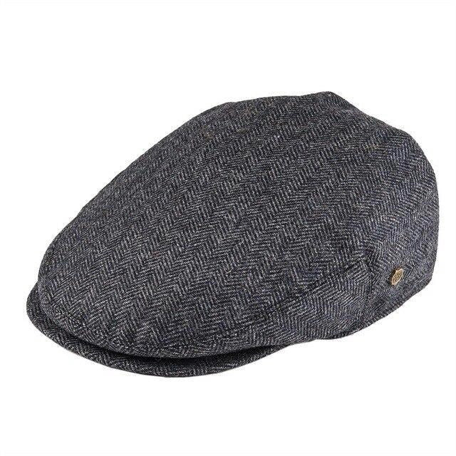 Casquette Plate en Laine - Brume 1