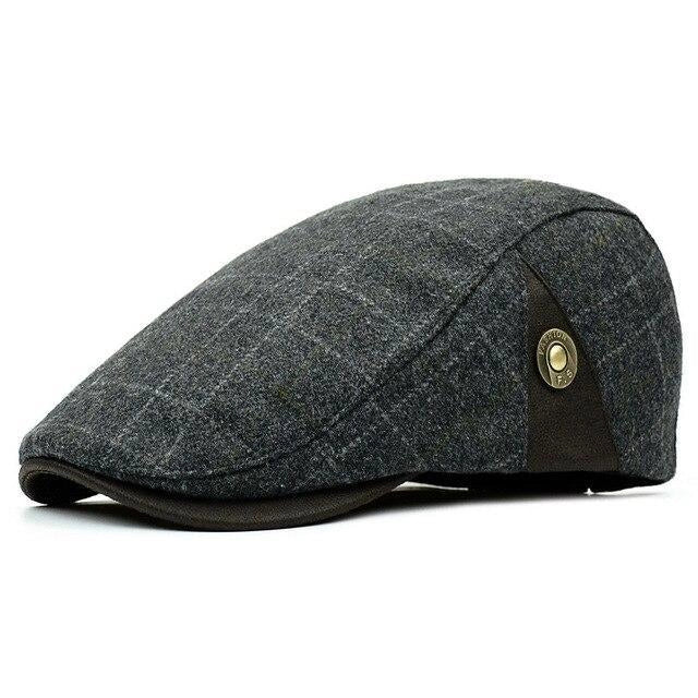Casquette Plate en Laine - Cairngorm 1