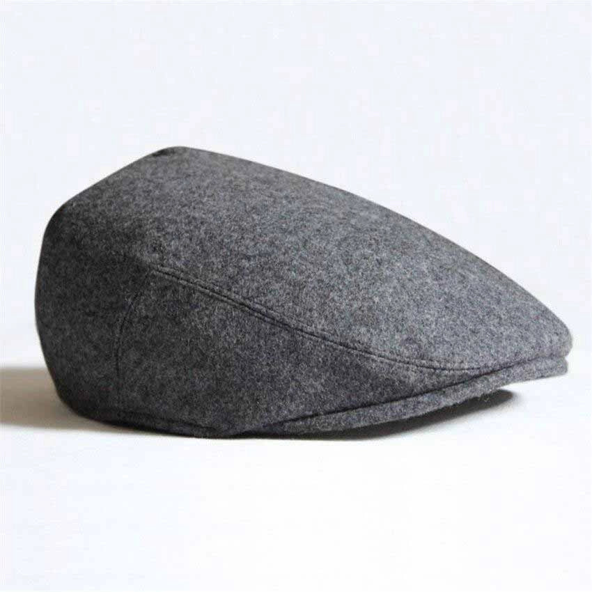 Casquette Plate en Laine - Dublingrey 3