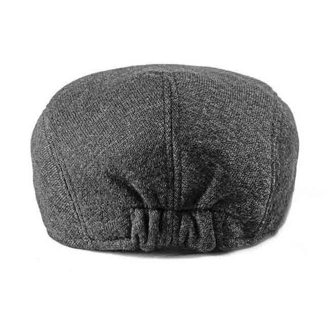 Casquette Plate en Laine Gris Foncé - Morley 5