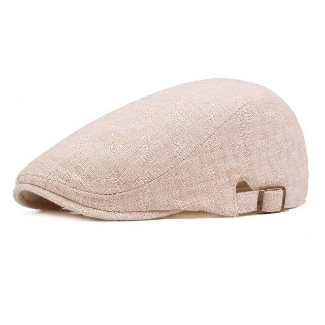 Casquette Plate en Lin - Sandford 1