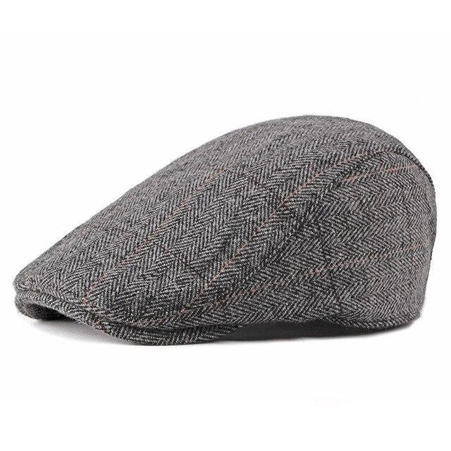 Casquette Plate en Polyester à Chevrons - Arden 1