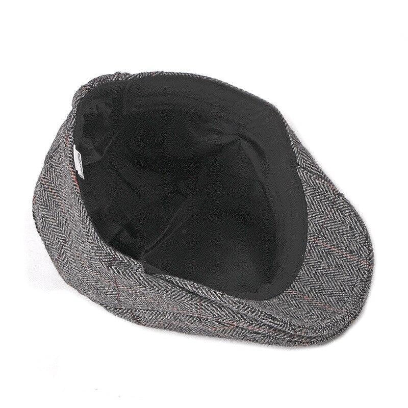 Casquette Plate en Polyester à Chevrons - Arden 5