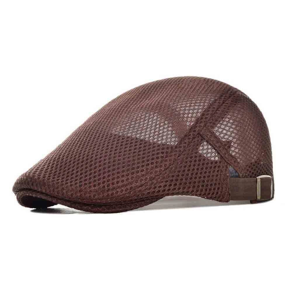 Casquette Plate en Polyester - Châtaigne 1