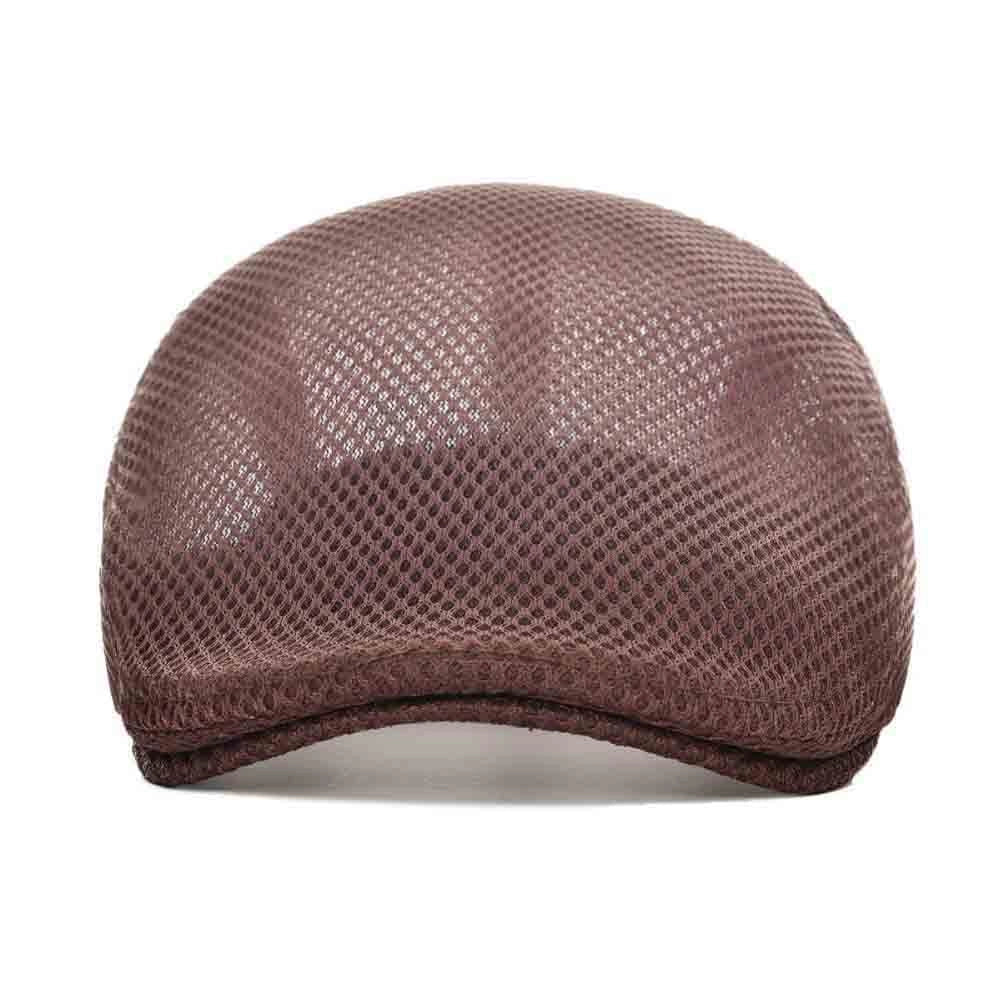 Casquette Plate en Polyester - Châtaigne 2
