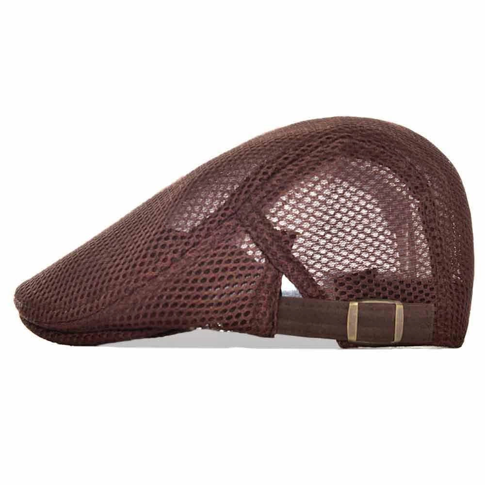 Casquette Plate en Polyester - Châtaigne 3
