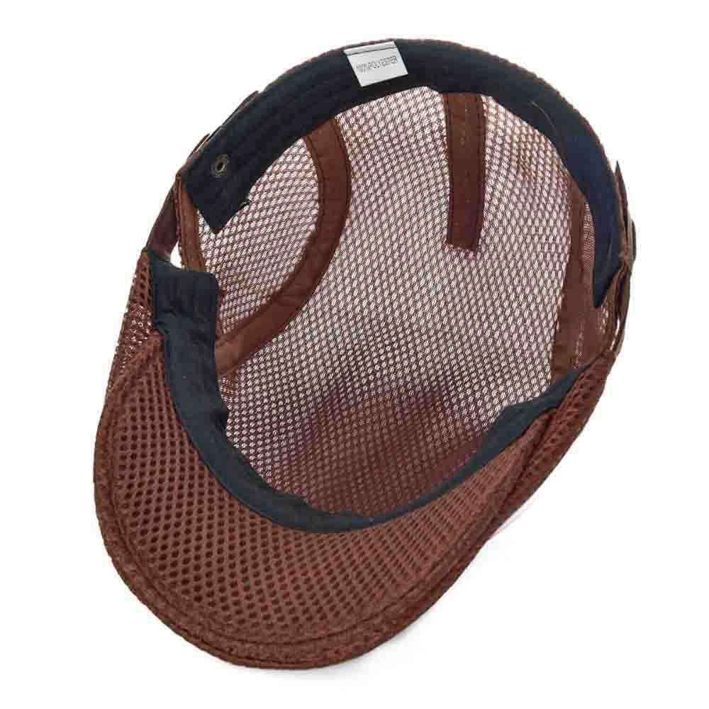 Casquette Plate en Polyester - Châtaigne 5