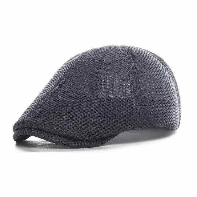Casquette Plate en Polyester - Chinégris 1