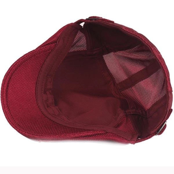 Casquette Plate en Polyester - Merlot 3