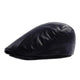 Casquette Plate en Simili Cuir - Abyssal