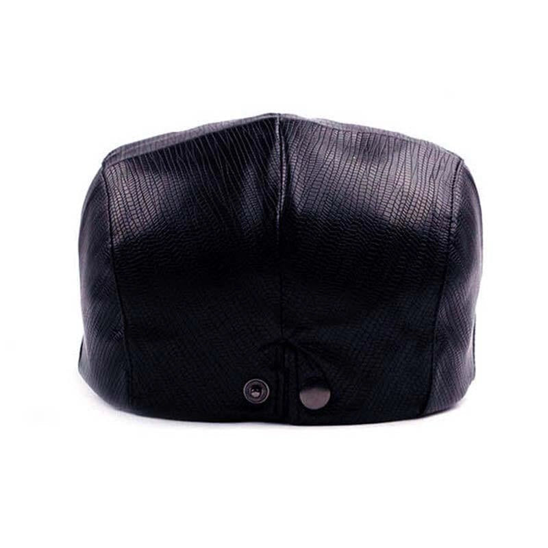 Casquette Plate en Simili Cuir - Abyssal 2