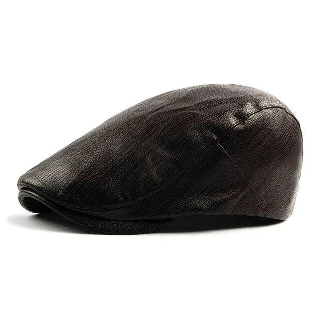Casquette Plate en Simili Cuir - Rosyth 1