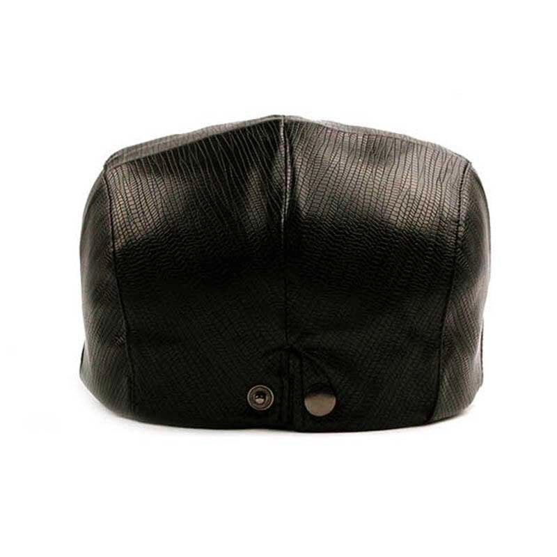 Casquette Plate en Simili Cuir - Rosyth 2