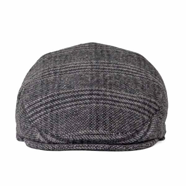 Casquette Plate en Tweed à Carreaux - Mitchel 3