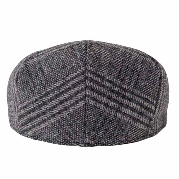 Casquette Plate en Tweed à Carreaux - Mitchel 4