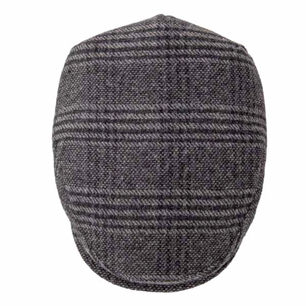 Casquette Plate en Tweed à Carreaux - Mitchel 5