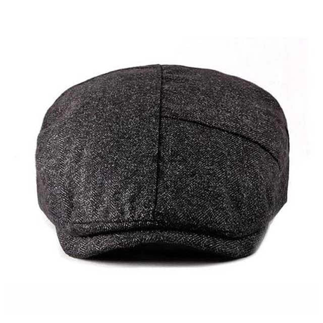 Casquette Plate en Tweed à Chevrons - Barnsley 2