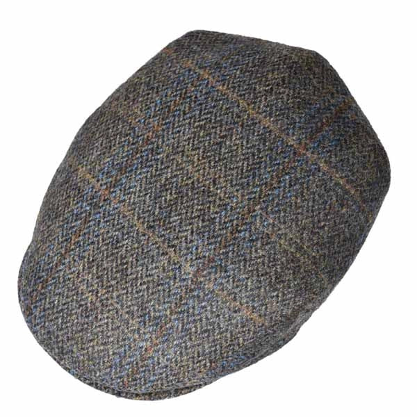 Casquette Plate en Tweed à Chevrons - Glenharris 4
