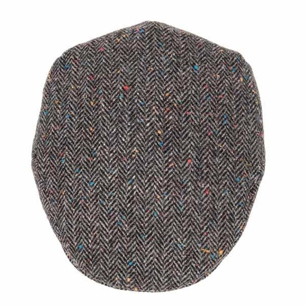 Casquette Plate en Tweed à Chevrons - Tarbert 5