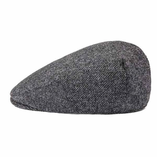 Casquette Plate en Tweed à Chevrons - Wakefield 2