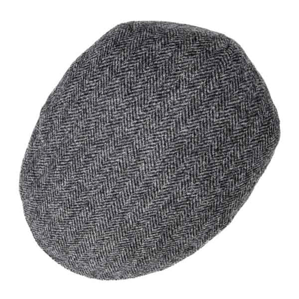 Casquette Plate en Tweed à Chevrons - Wakefield 5