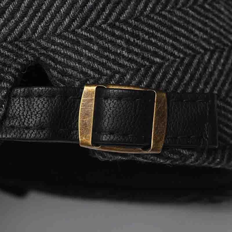 Casquette Plate en Tweed Anglais - Grimshaw 5