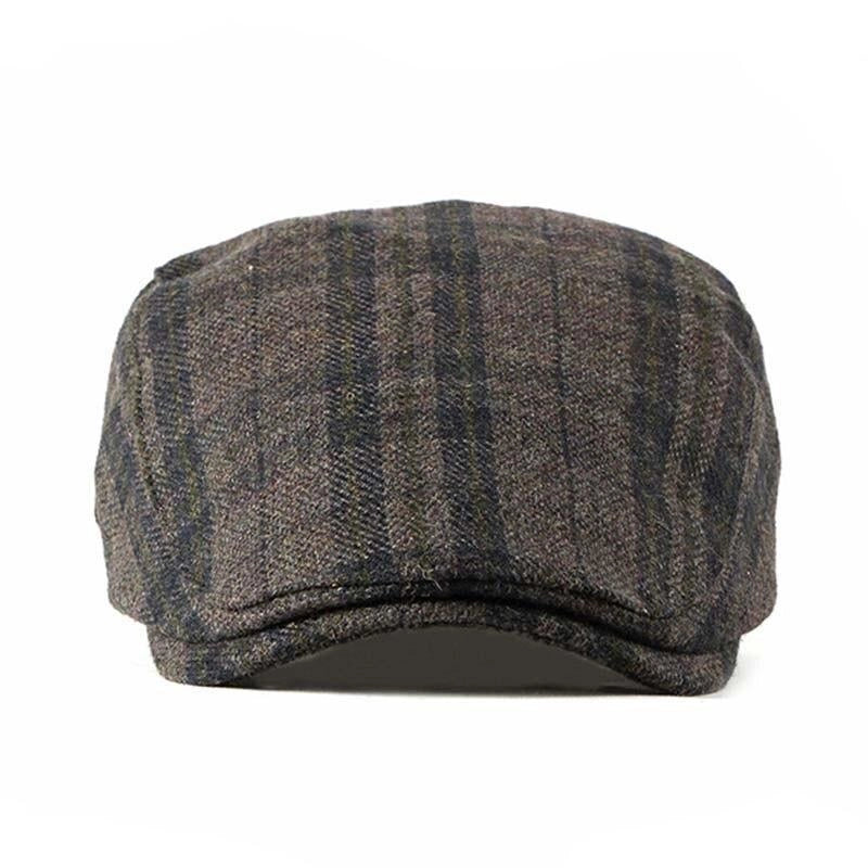 Casquette Plate en Tweed Vintage - Bathwick 2