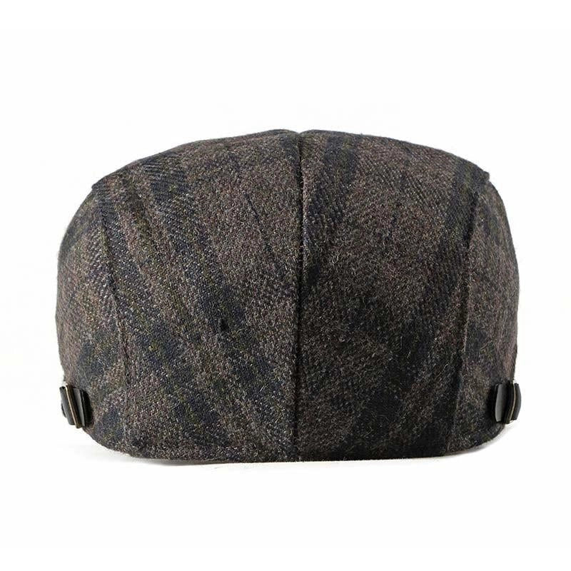 Casquette Plate en Tweed Vintage - Bathwick 3