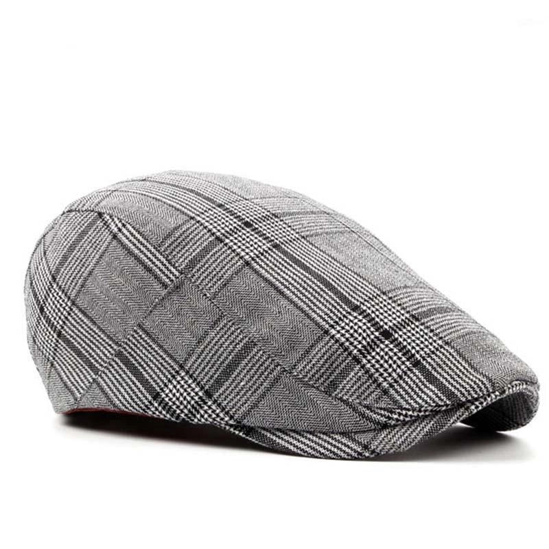 Casquette Plate Vintage en Coton - Macclesfield 3