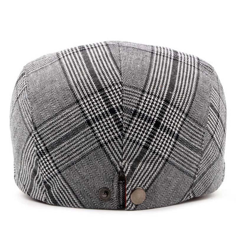 Casquette Plate Vintage en Coton - Macclesfield 4