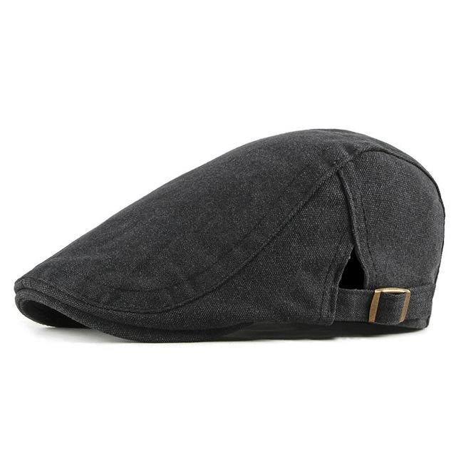 Casquette Plate Vintage en Coton - Prohibition 1