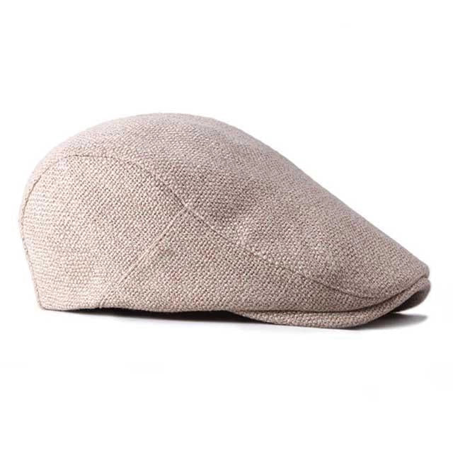 Casquette Plate Vintage en Coton - Sepiatone 3