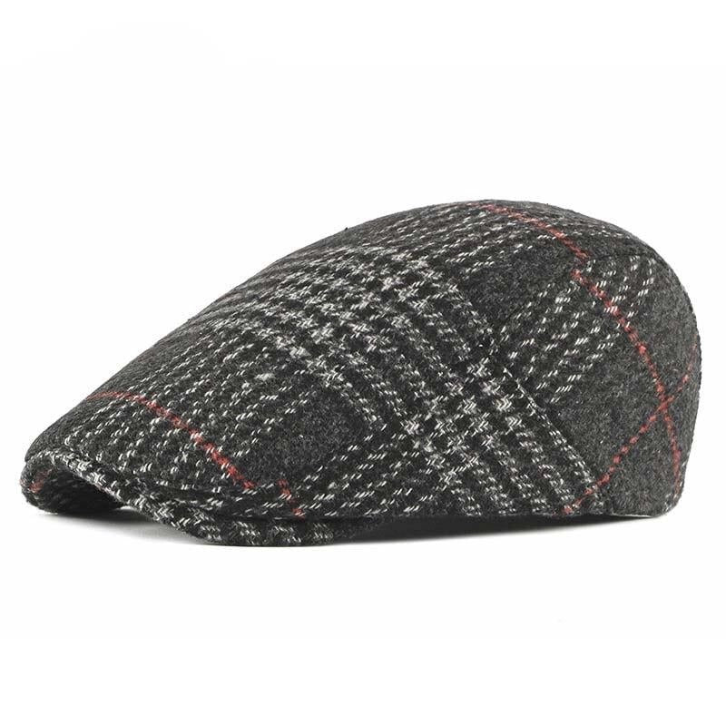 Casquette Plate Vintage en Laine - Rookmere 1