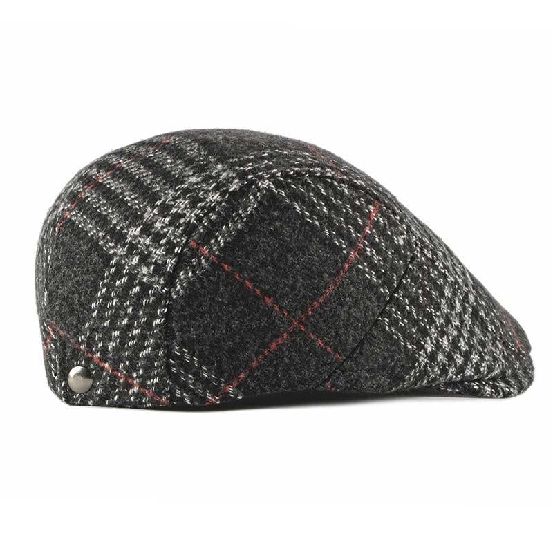 Casquette Plate Vintage en Laine - Rookmere 3