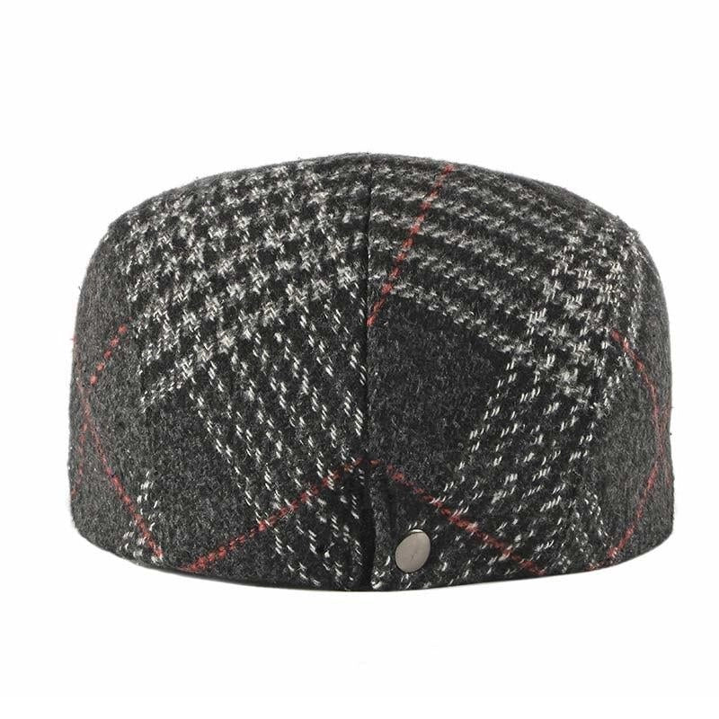 Casquette Plate Vintage en Laine - Rookmere 4